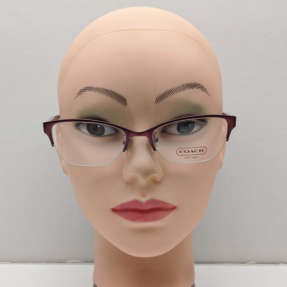 🕶️Coach HC5046 Leigh 9134 Eyeglasses 52/18 135 /KAG222🕶️ - Picture 6 of 6